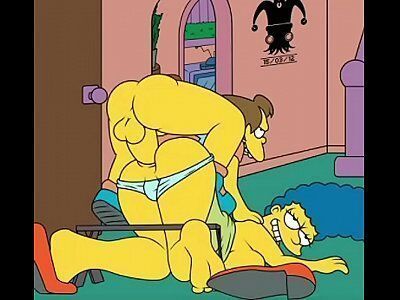 Porno gratis Marge safadinha traindo Homer com vários machos